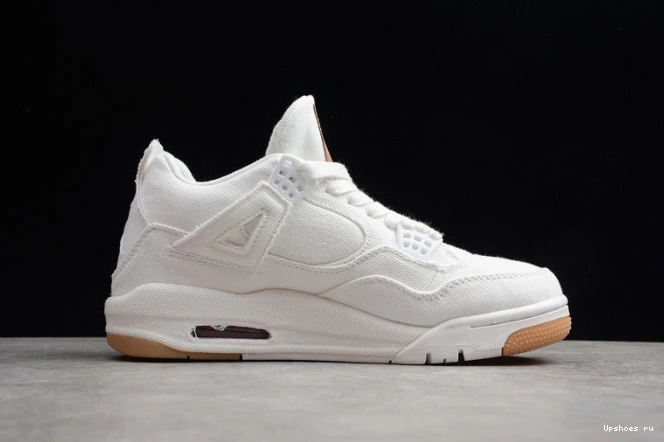 Levi's 100 Tag) White Retro Jordan AO2571 Air (Levi's 4 0803